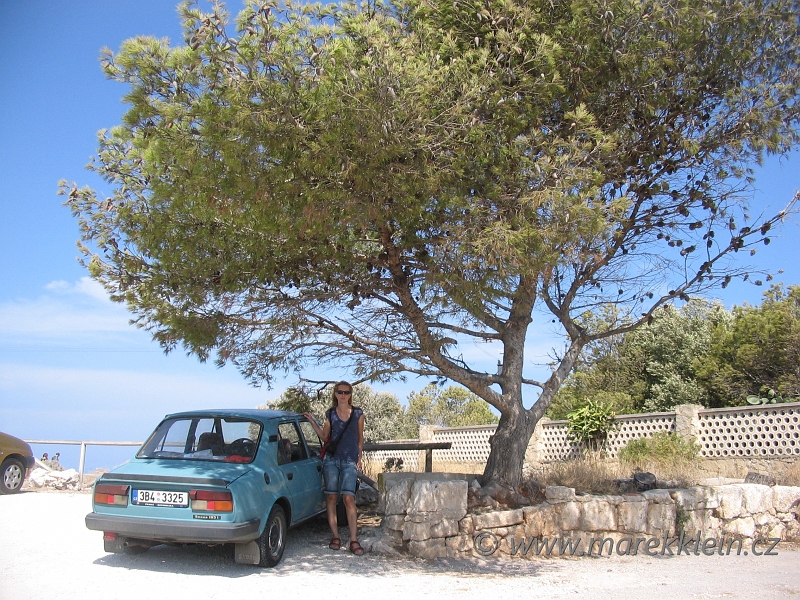 Cap de sant antoni - vip parkovani ve stinu